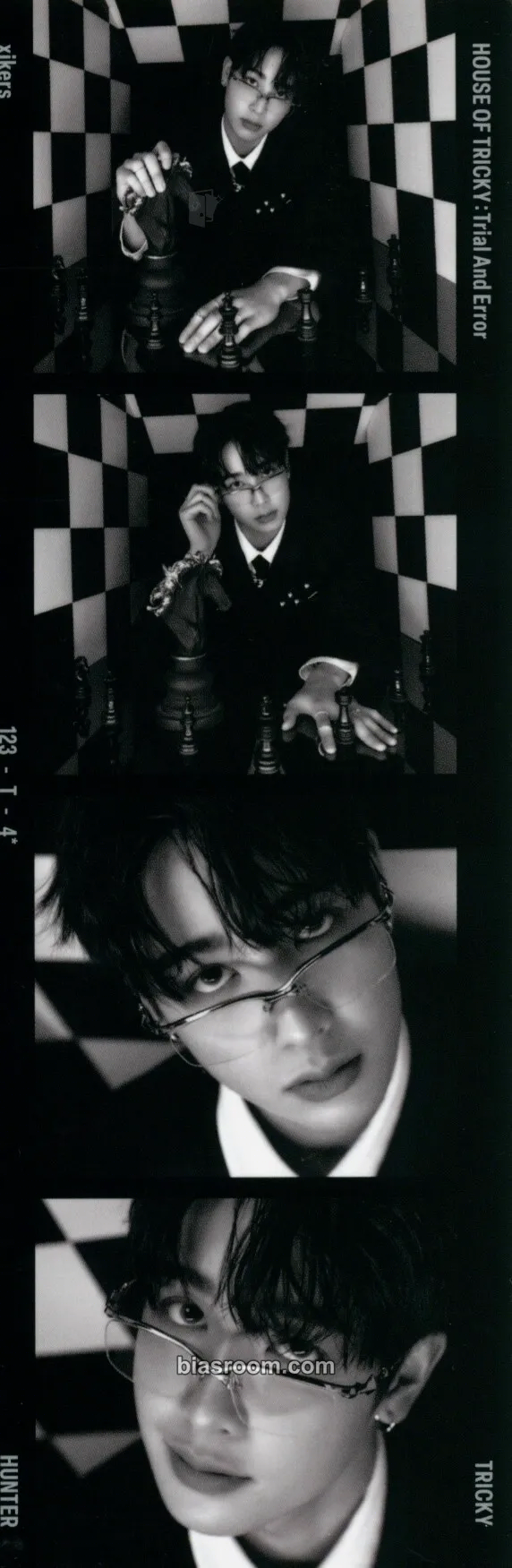 Hunter HOUSE OF TRICKY : Trial And Error Photocard - xikers - xikers K-pop photocard