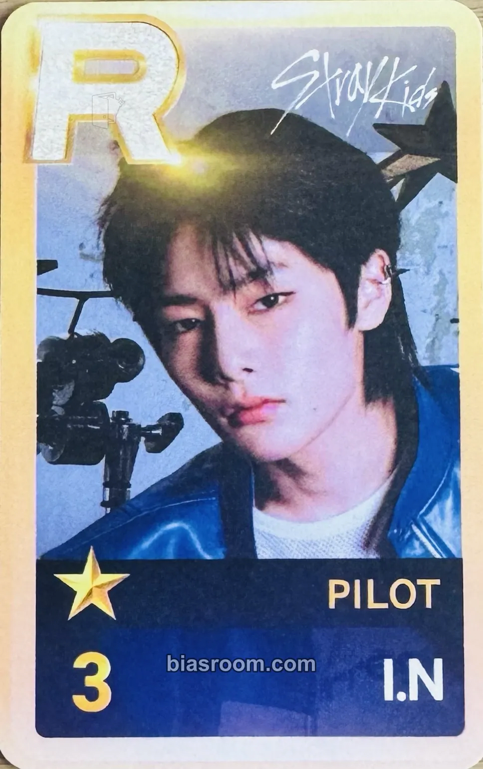 I.N 3rd Fanmeeting - Pilot for 5 Star Photocard - Stray Kids - Stray Kids K-pop photocard