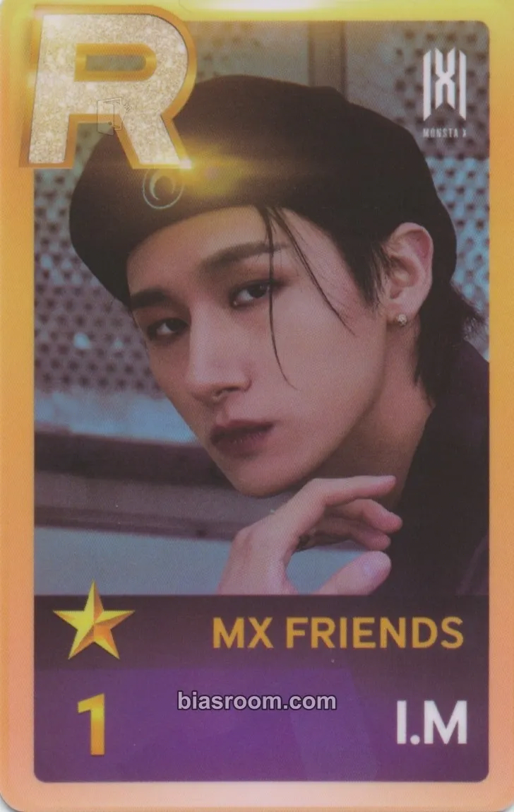I.M MX Friends Fancon Photocard - MONSTA X - MONSTA X K-pop photocard