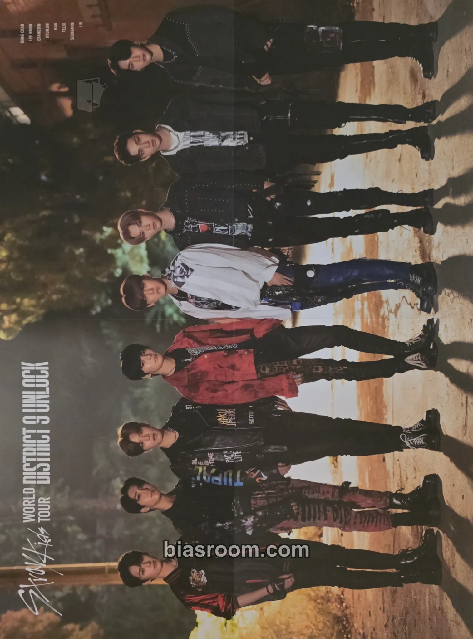 District 9: Unlock in Seoul DVD & Blu-Ray Photocard - Stray Kids - Stray Kids K-pop photocard
