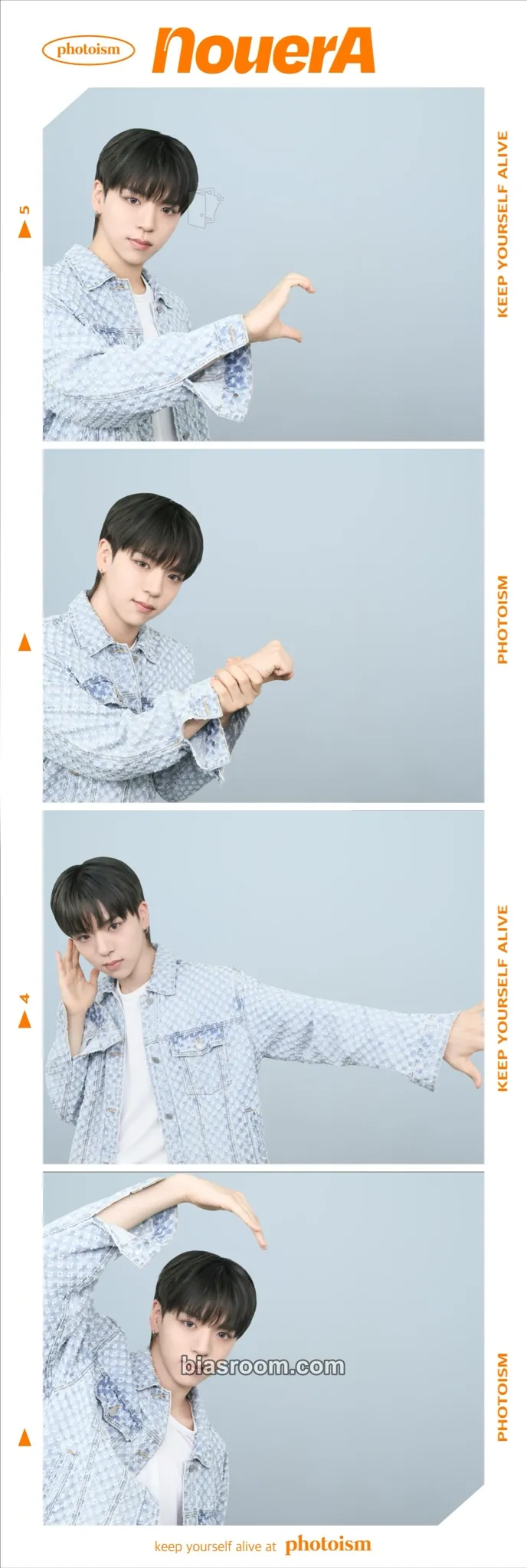 Hyunjun n: number of cases Photocard - NouerA - NouerA K-pop photocard