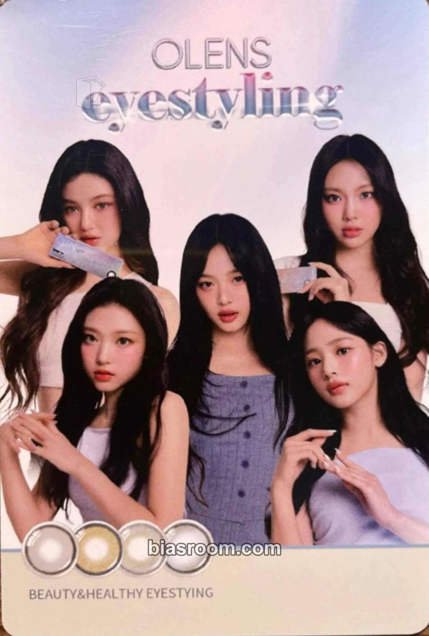 NewJeans x OLENS Photocard - NewJeans - NewJeans K-pop photocard