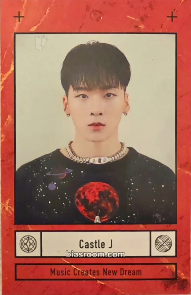 MCND - Castle J - Earth Age Album album photocard id card