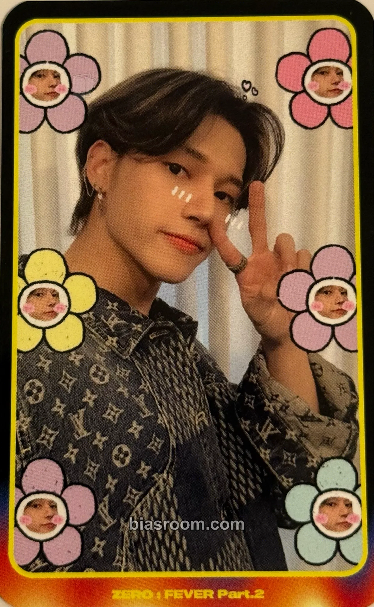 Wooyoung ZERO : FEVER Part.2 Photocard - ATEEZ - ATEEZ K-pop photocard