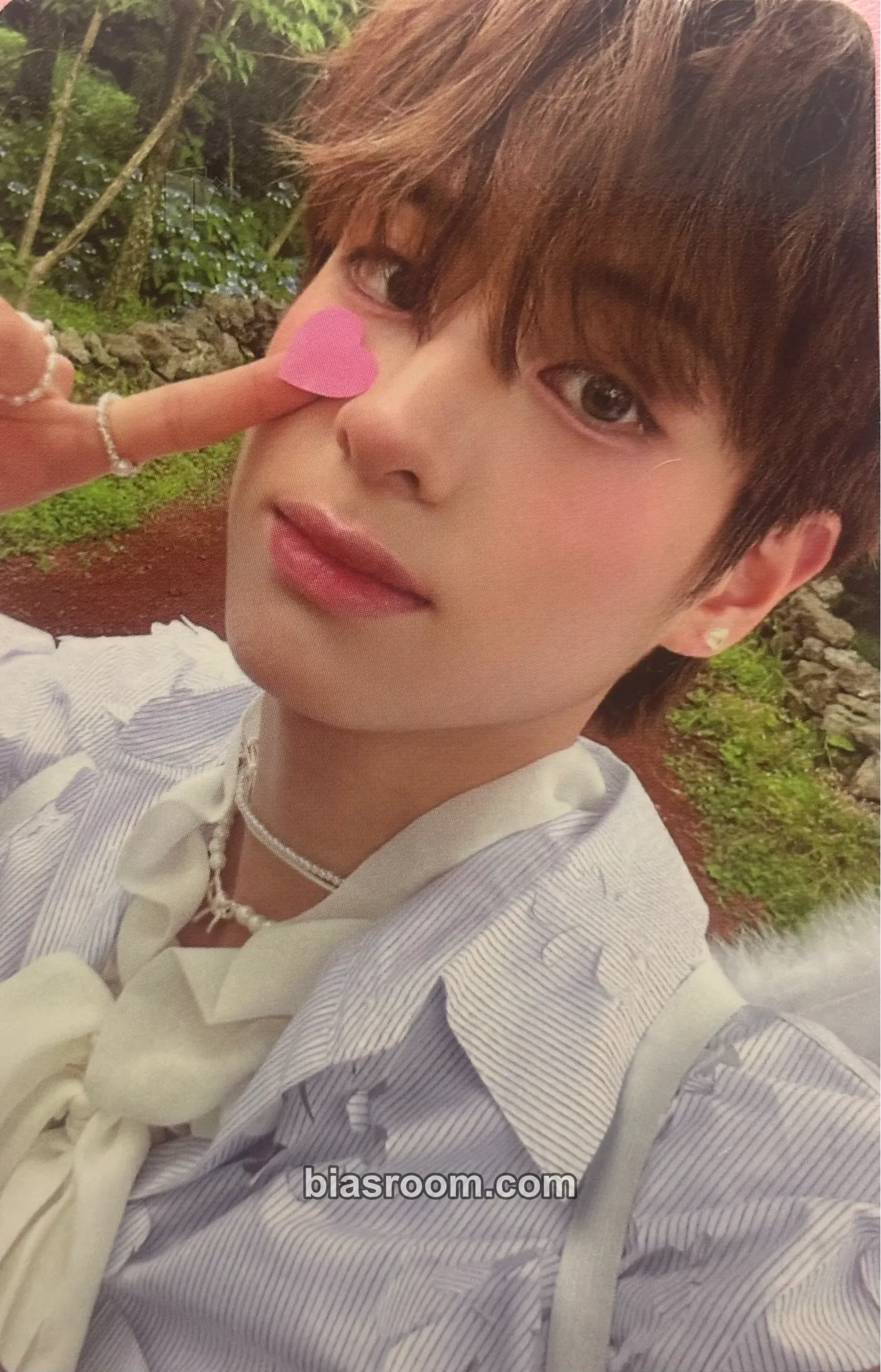 Jang Hyounjoon Hello : My First Love Photocard - The Wind - The Wind K-pop photocard