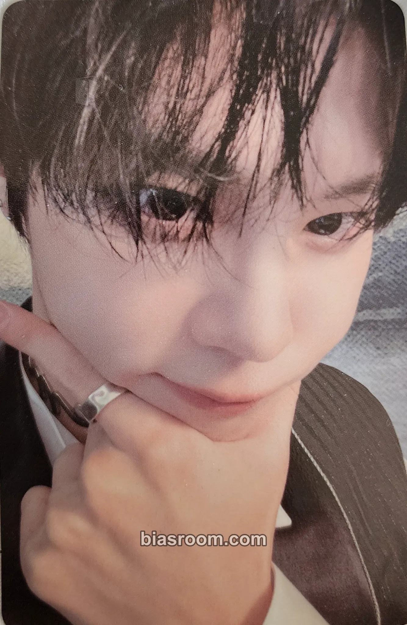 Wooseok Blank Page Photocard - Kim Wooseok - Kim Wooseok K-pop photocard