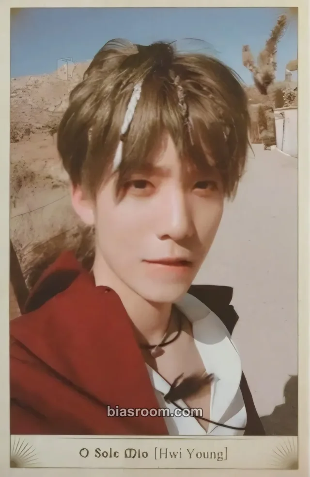 SF9 - Hwiyoung - Knights of the Sun Album album photocard silver version