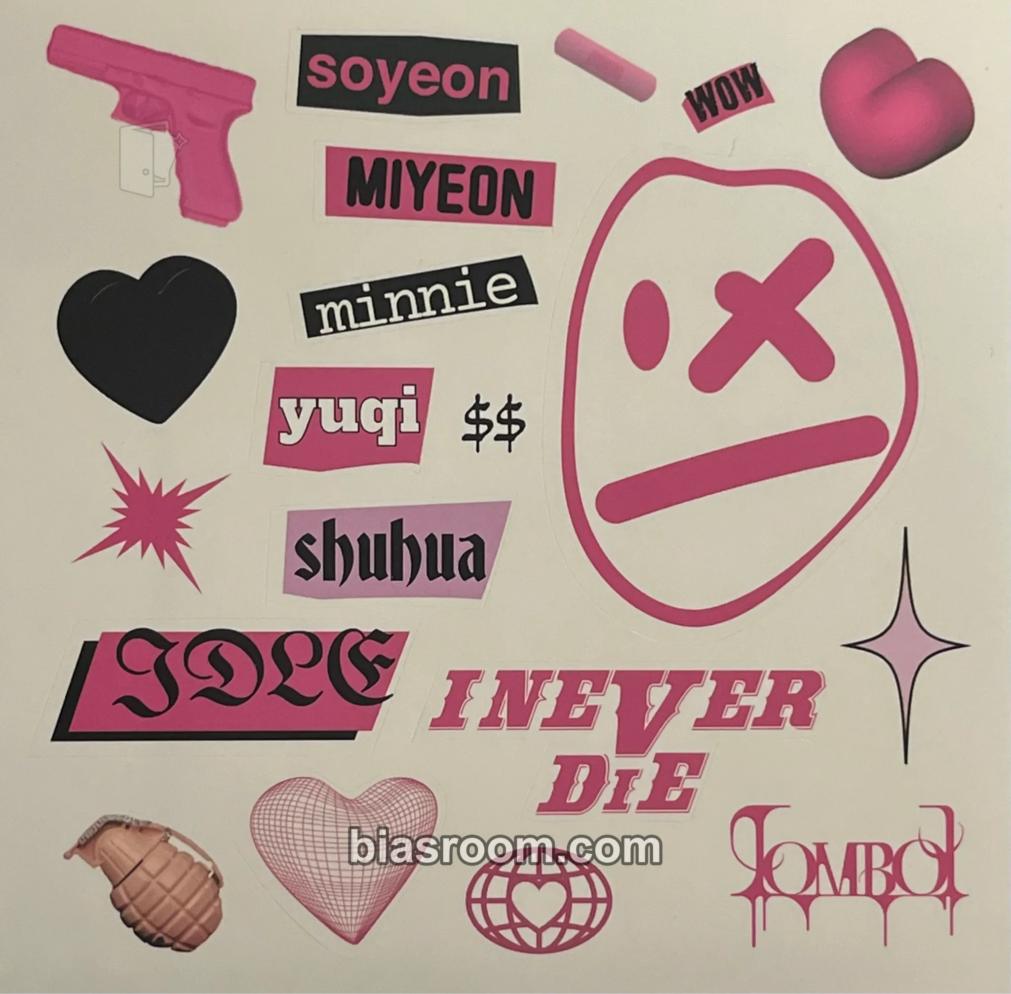 I Never Die Photocard - i-dle - i-dle K-pop photocard