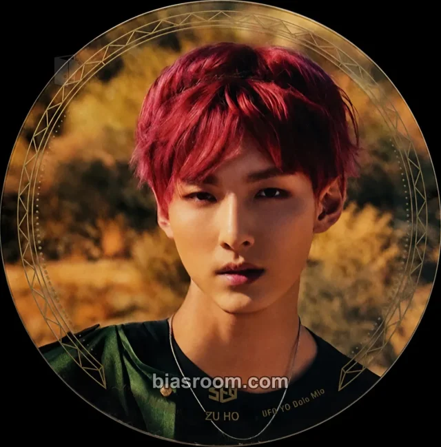 SF9 - Zuho - Knights of the Sun Album translucent circle card album inclusion