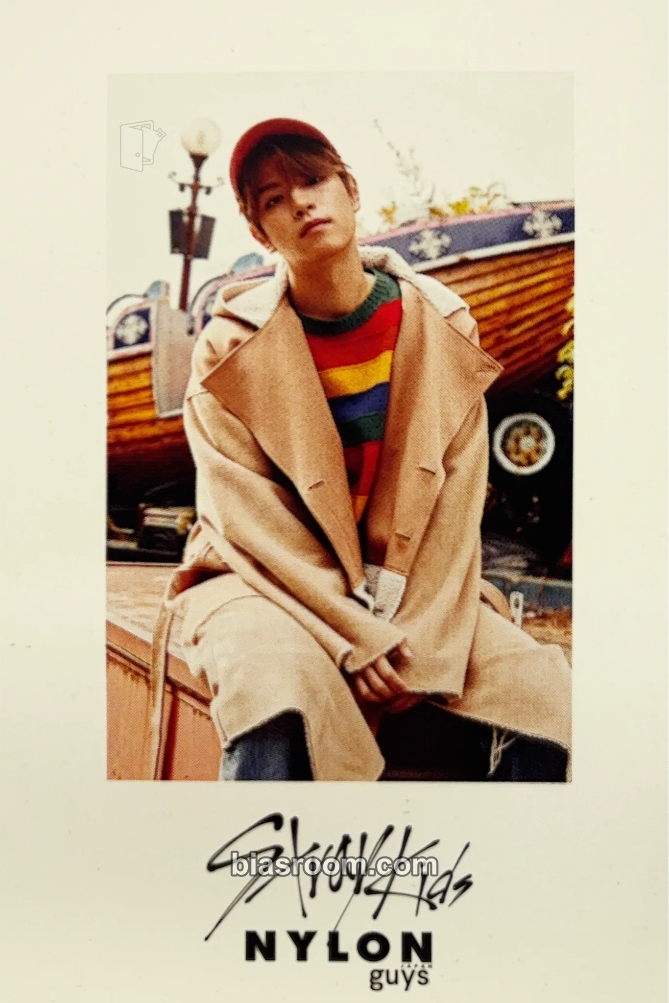 Seungmin NYLON JAPAN Magazine Photocard - Stray Kids - Stray Kids K-pop photocard
