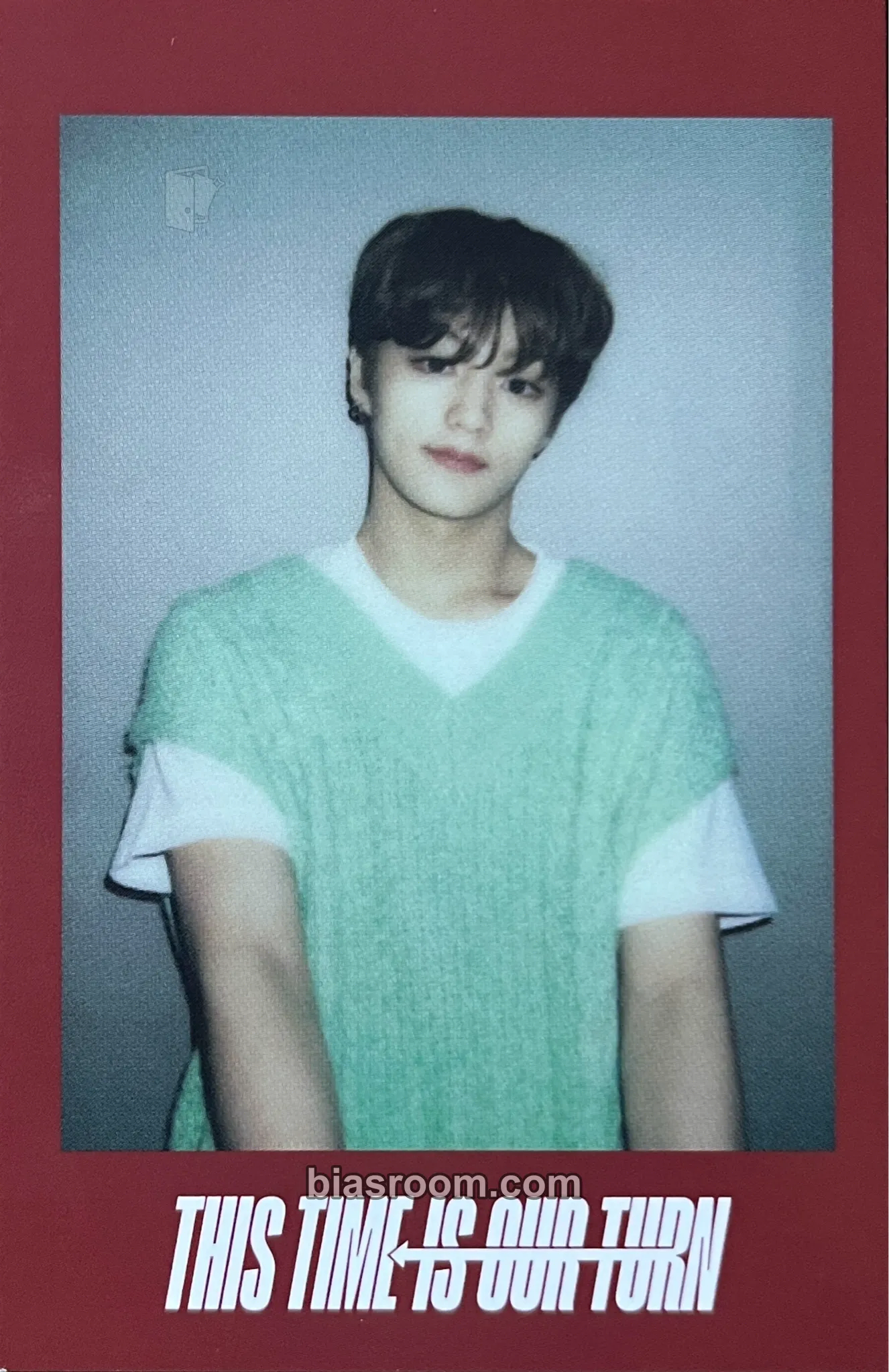 Choi Woojin Redstart Boys 1st Fanmeeting “This time is out turn” Photocard - TIOT - TIOT K-pop photocard