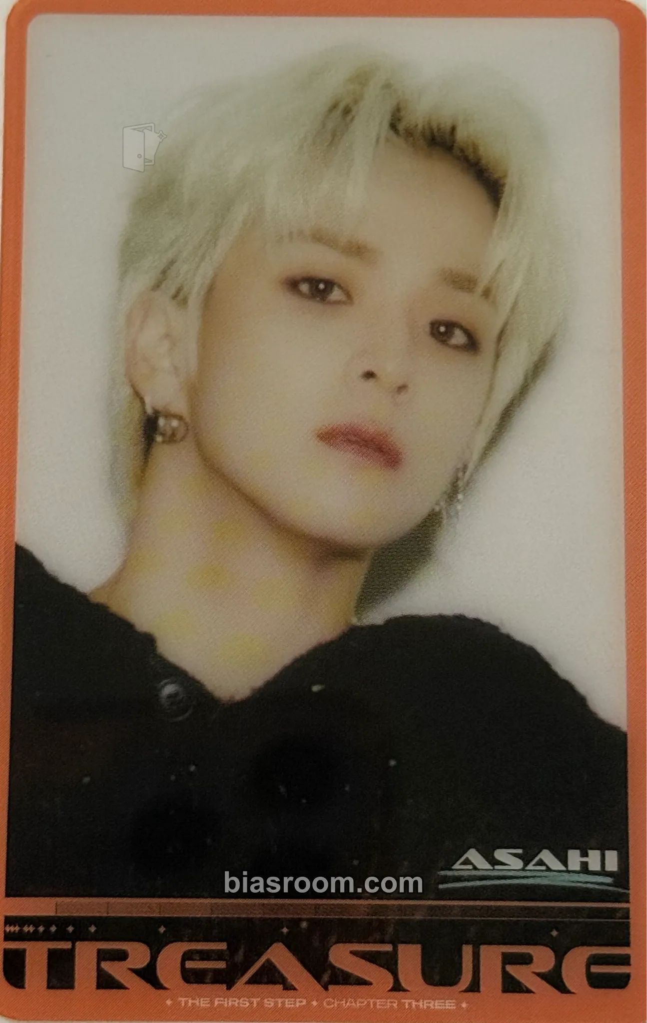 Asahi THE FIRST STEP: CHAPTER THREE Photocard - TREASURE - TREASURE K-pop photocard