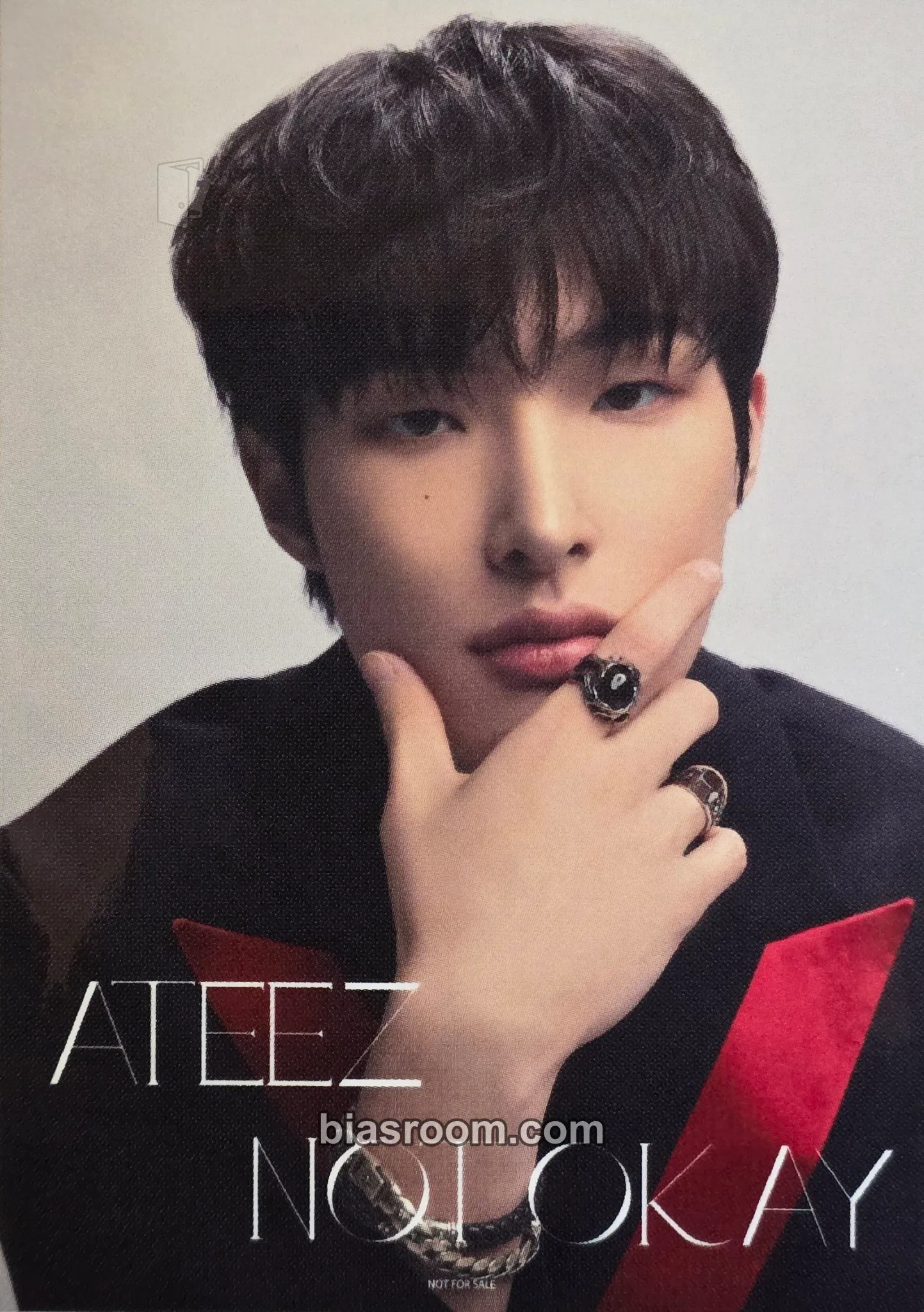 Mingi NOT OKAY Photocard - ATEEZ - ATEEZ K-pop photocard