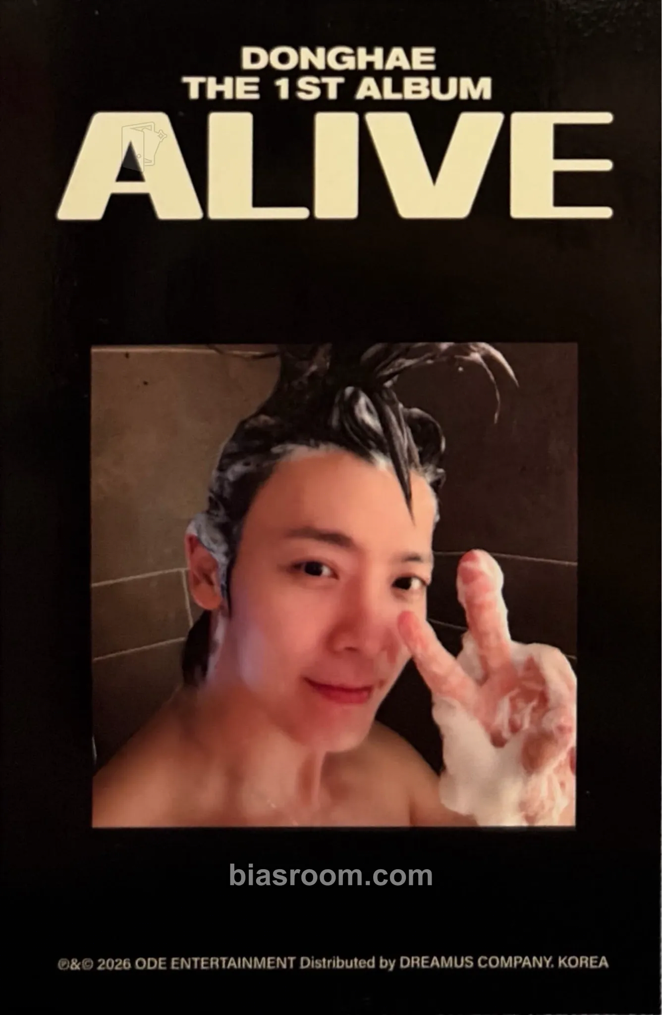 Donghae ALIVE (Donghae Solo) Photocard - SUPER JUNIOR - SUPER JUNIOR K-pop photocard