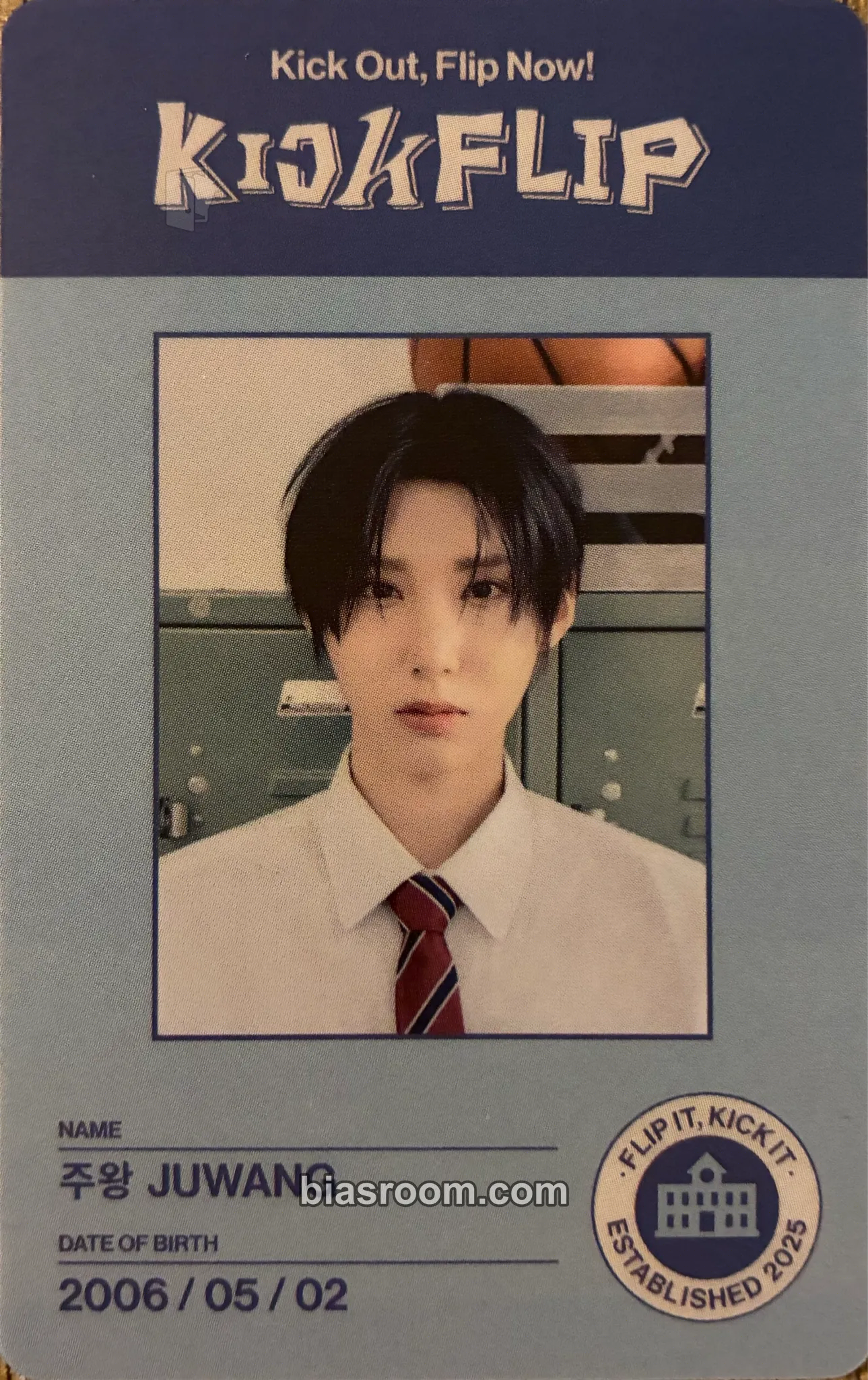 Juwang Kick Out, Flip Now! Photocard - KickFlip - KickFlip K-pop photocard