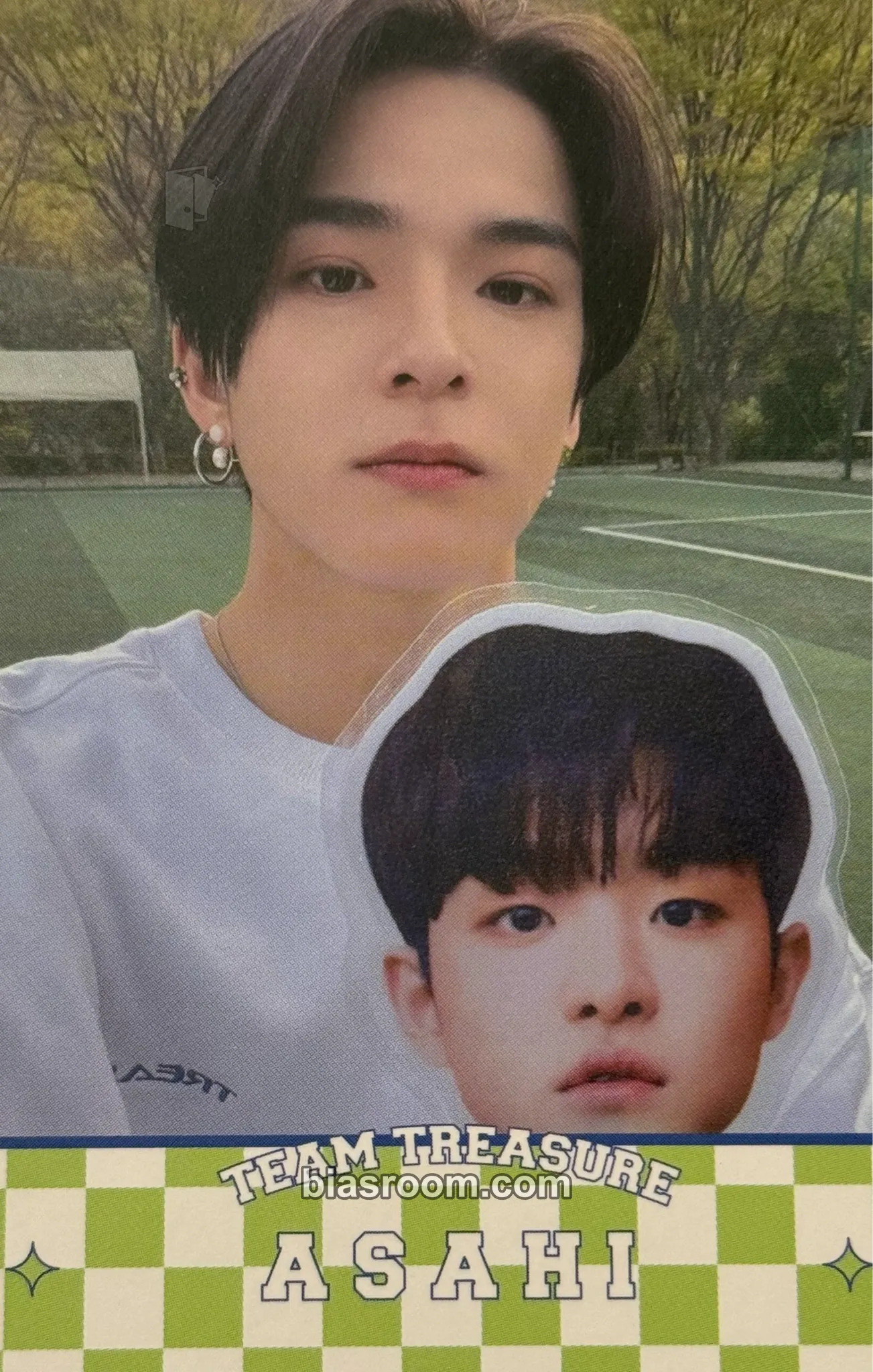 Asahi SPORT CLUB T-MATCH 2021 Photocard - TREASURE - TREASURE K-pop photocard