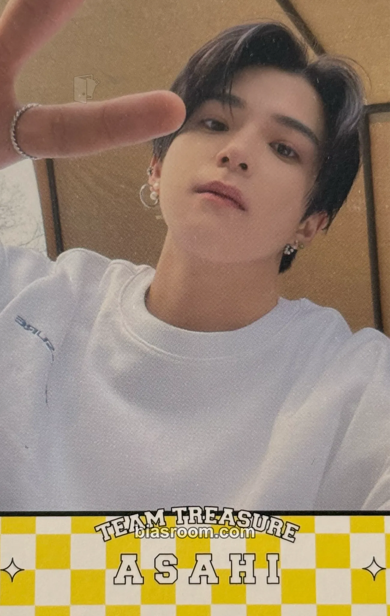 Asahi SPORT CLUB T-MATCH 2021 Photocard - TREASURE - TREASURE K-pop photocard