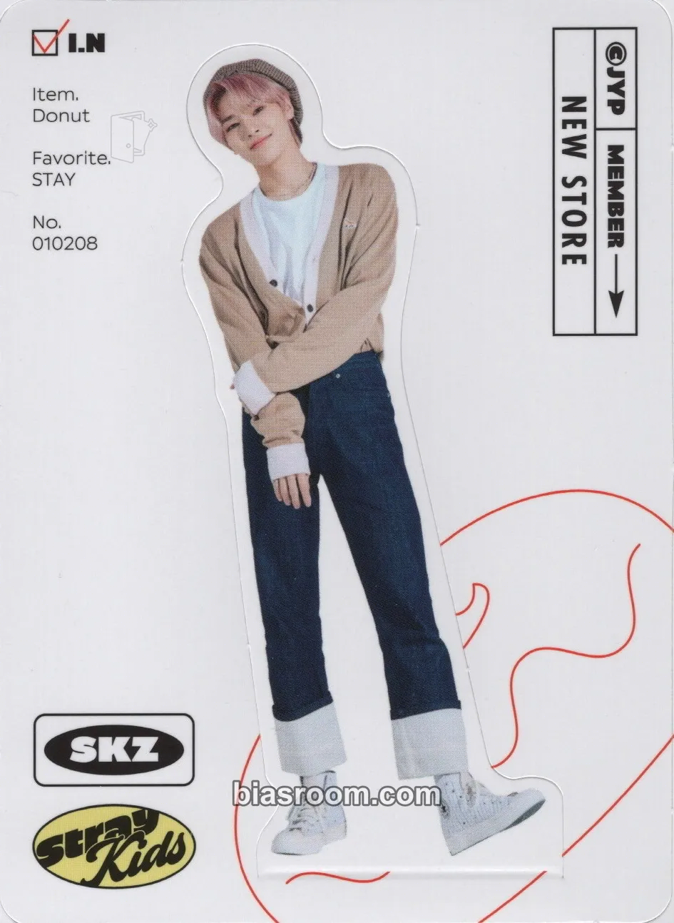 I.N 2023 Season's Greetings - SKZ's Mini World Photocard - Stray Kids - Stray Kids K-pop photocard