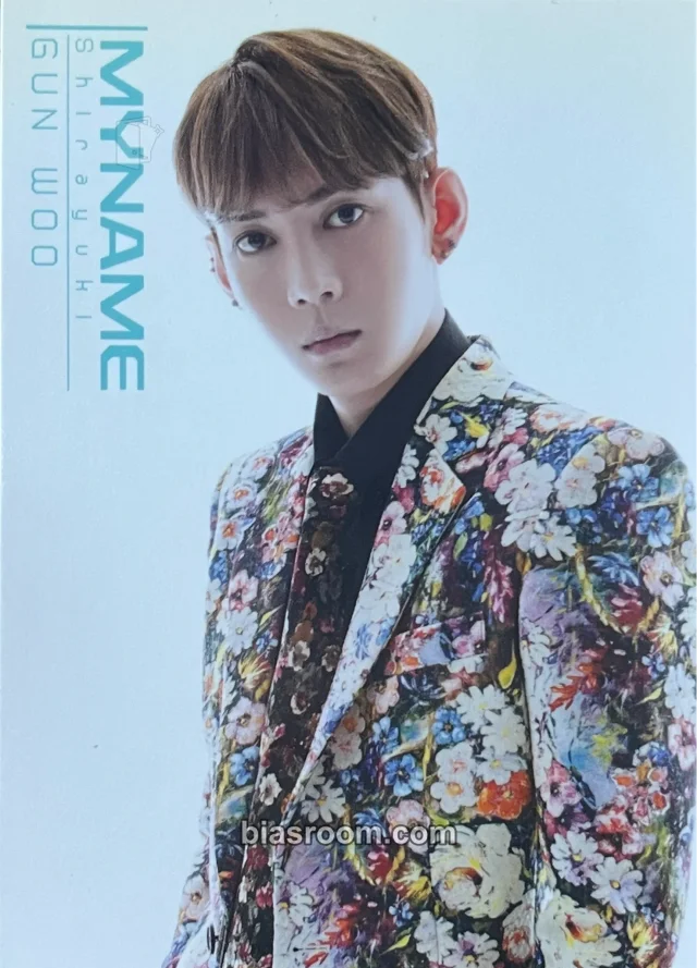 MYNAME - Gunwoo - Shirayuki Album album photocard