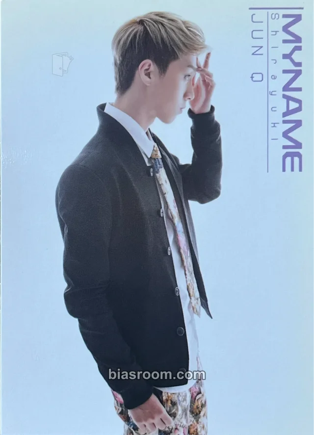 MYNAME - JunQ - Shirayuki Album album photocard