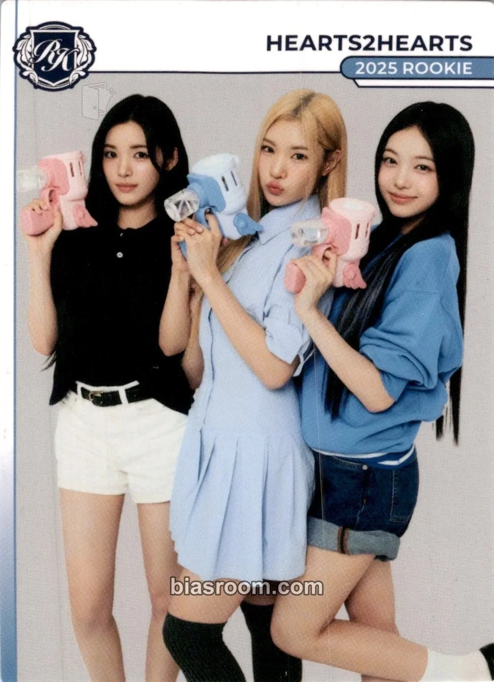 TELECA 2025 Kpop Rookie Photocard - Hearts2Hearts - Hearts2Hearts K-pop photocard