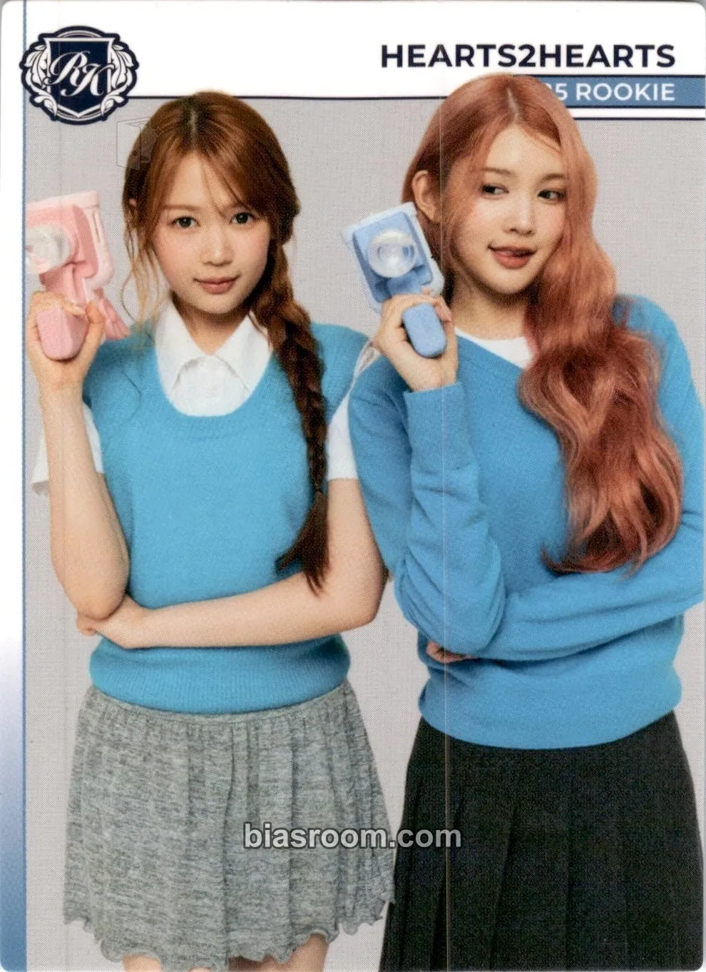 TELECA 2025 Kpop Rookie Photocard - Hearts2Hearts - Hearts2Hearts K-pop photocard