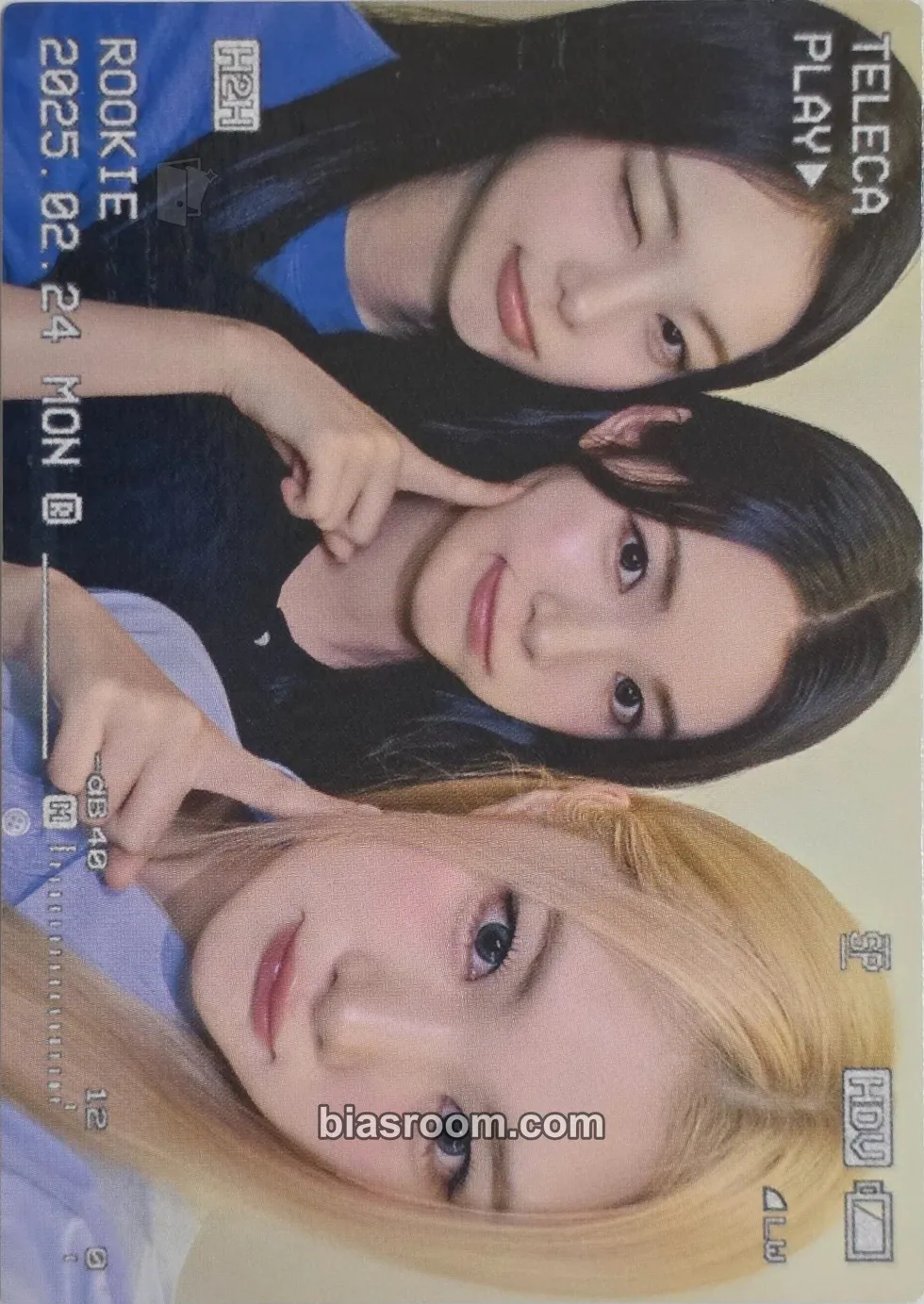 TELECA 2025 Kpop Rookie Photocard - Hearts2Hearts - Hearts2Hearts K-pop photocard