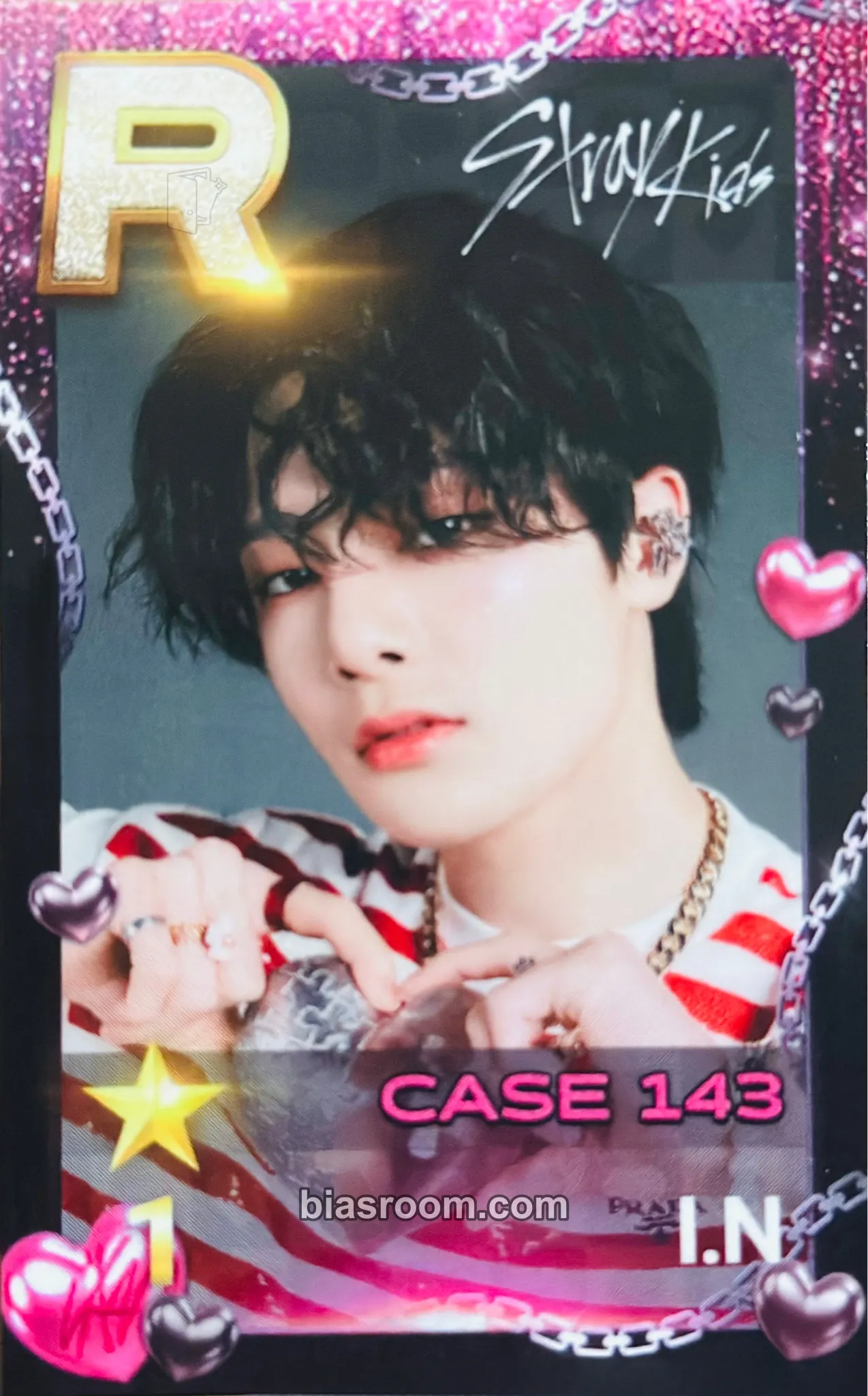 I.N SuperStar JYP (Pop-Ups Only) Photocard - Stray Kids - Stray Kids K-pop photocard