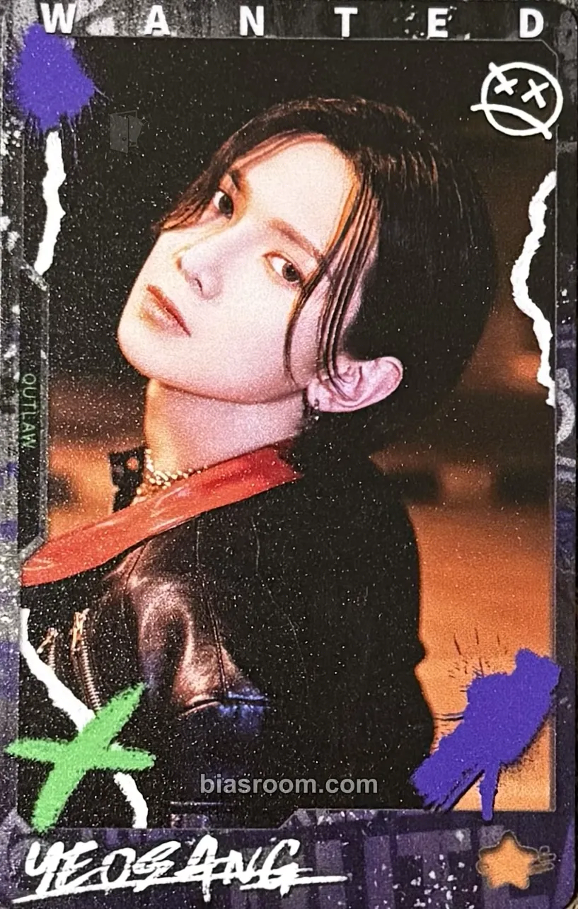 Yeosang THE WORLD EP.2 : OUTLAW Photocard - ATEEZ - ATEEZ K-pop photocard