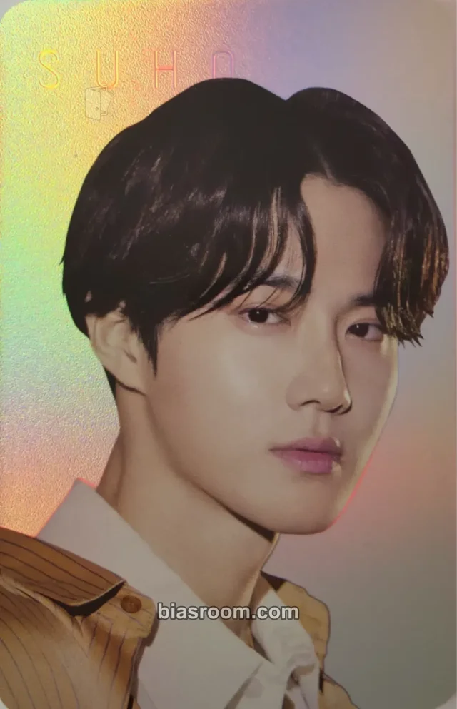 EXO - Suho - Self-Portrait Album merch photocard B version holographic (hologram) photocard set