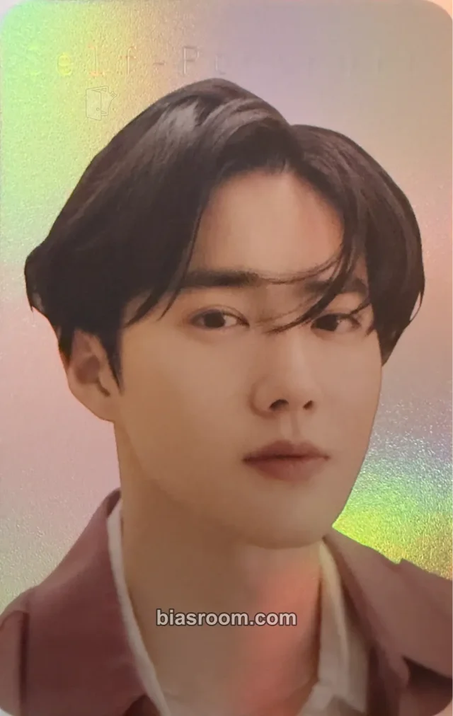 EXO - Suho - Self-Portrait Album merch photocard A version holographic (hologram) photocard set