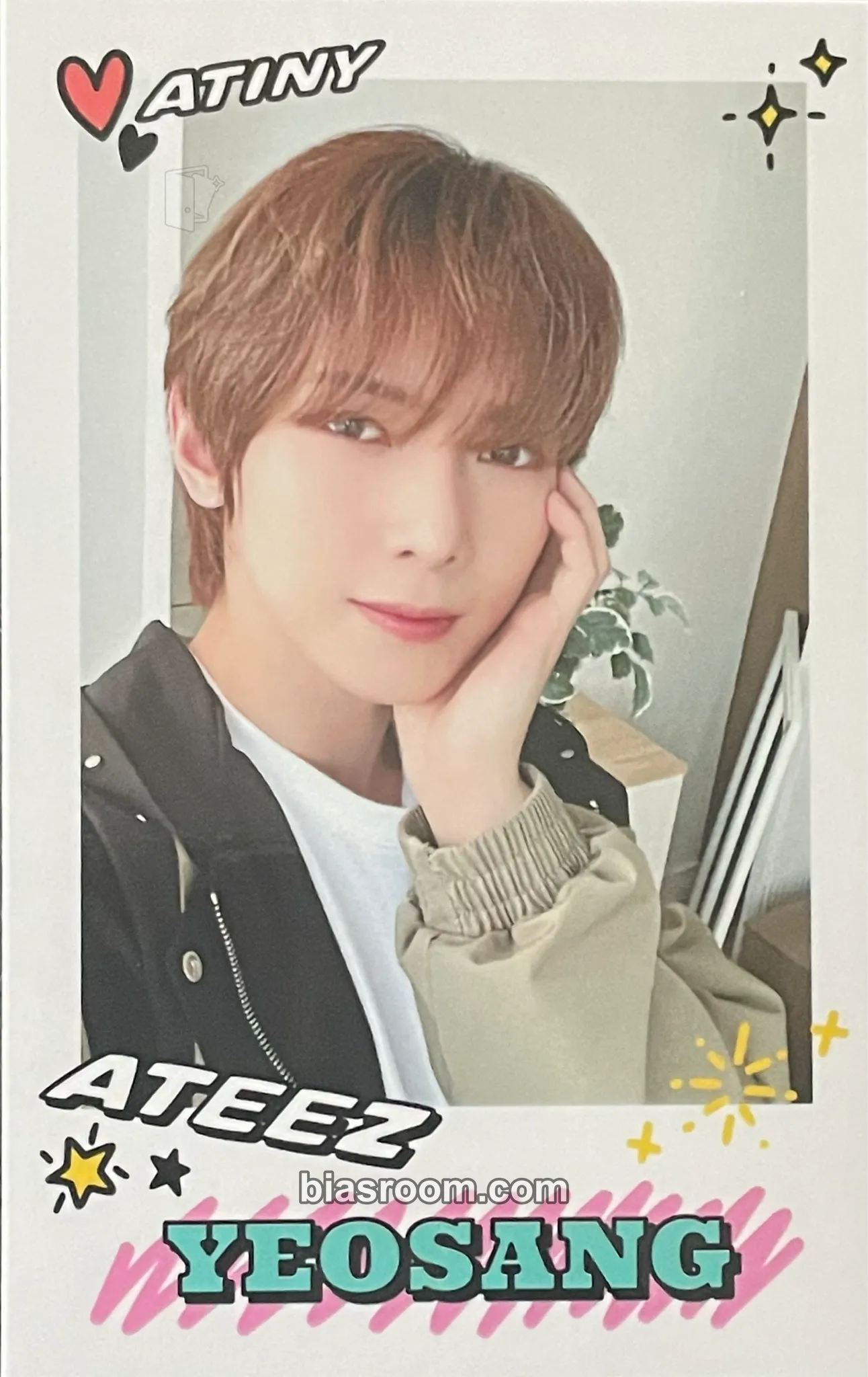 Yeosang 2024 Fanmeeting - Atiny's Voyage: From A to Z Photocard - ATEEZ - ATEEZ K-pop photocard