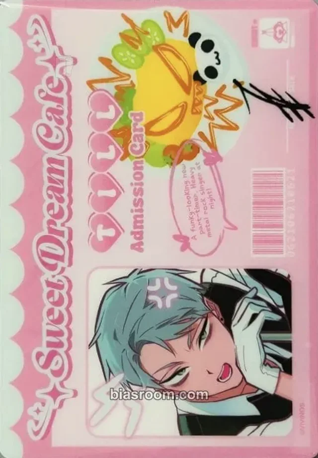 ALIEN STAGE - Till - ALIEN STAGE Sweet Dream Cafe Event id card horizontal