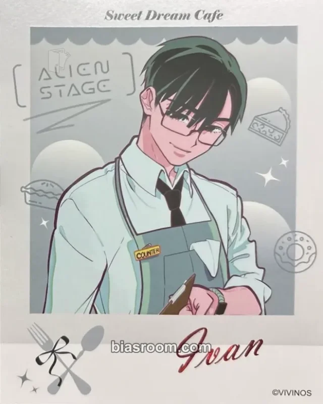 ALIEN STAGE - Ivan - ALIEN STAGE Sweet Dream Cafe Event polaroid
