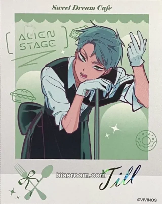 ALIEN STAGE - Till - ALIEN STAGE Sweet Dream Cafe Event polaroid
