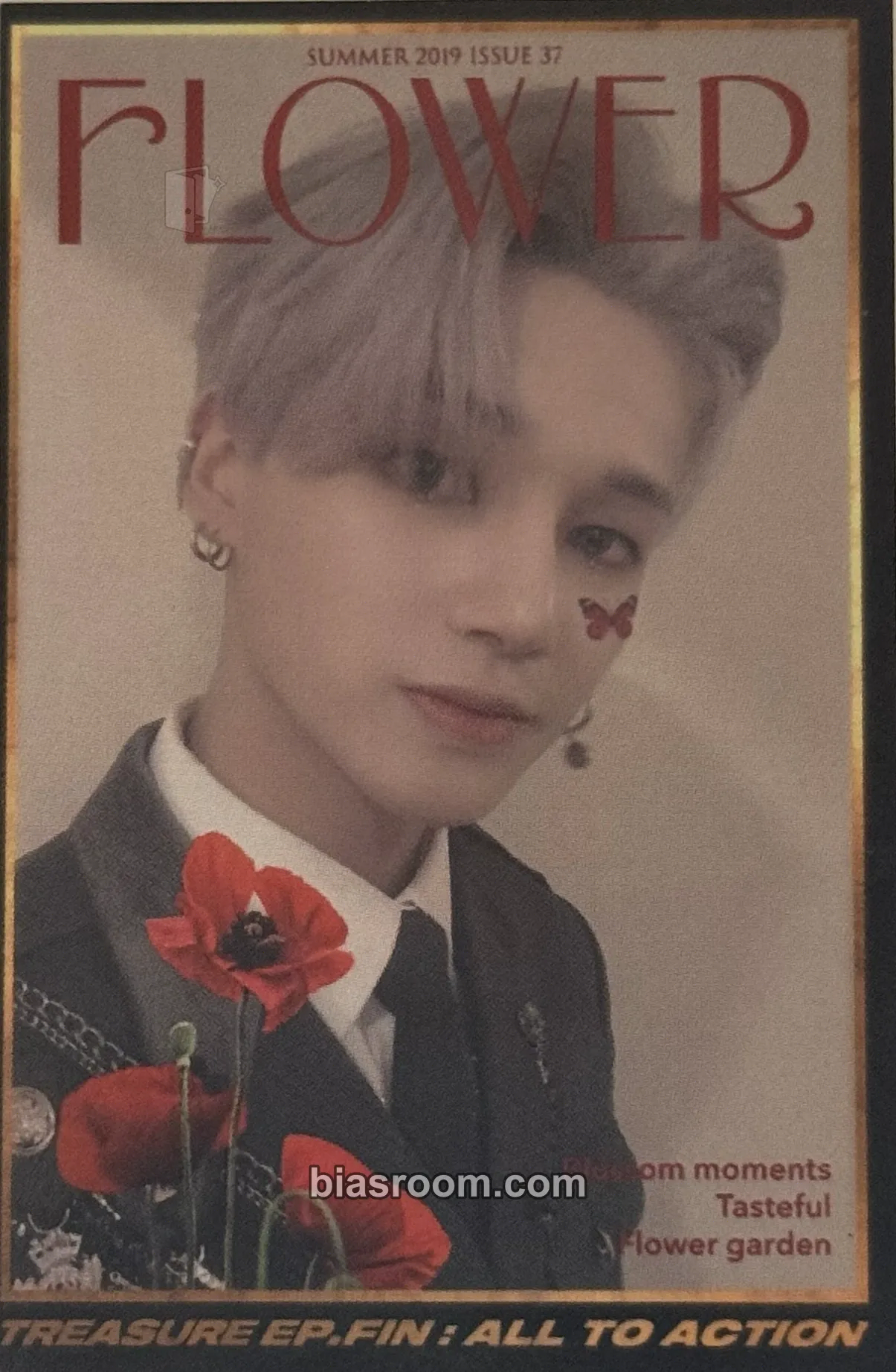 Wooyoung TREASURE EP.FIN : All To Action Photocard - ATEEZ - ATEEZ K-pop photocard