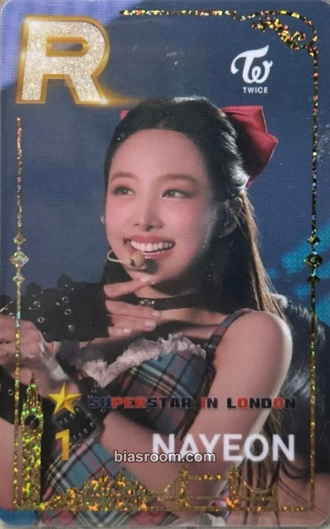 Nayeon TWICE x SuperStar JYPNATION Photocard - TWICE - TWICE K-pop photocard