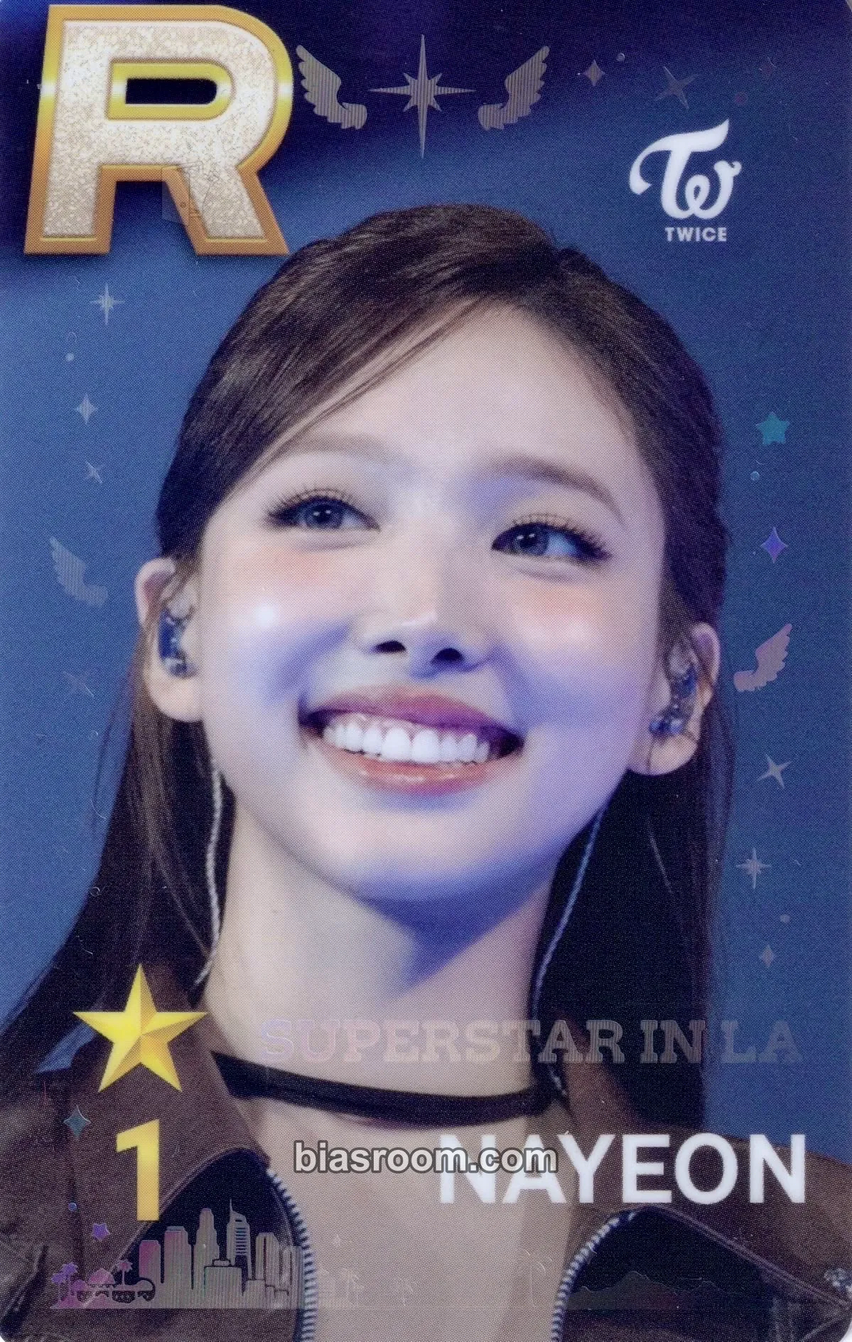 Nayeon TWICE x SuperStar JYPNATION Photocard - TWICE - TWICE K-pop photocard