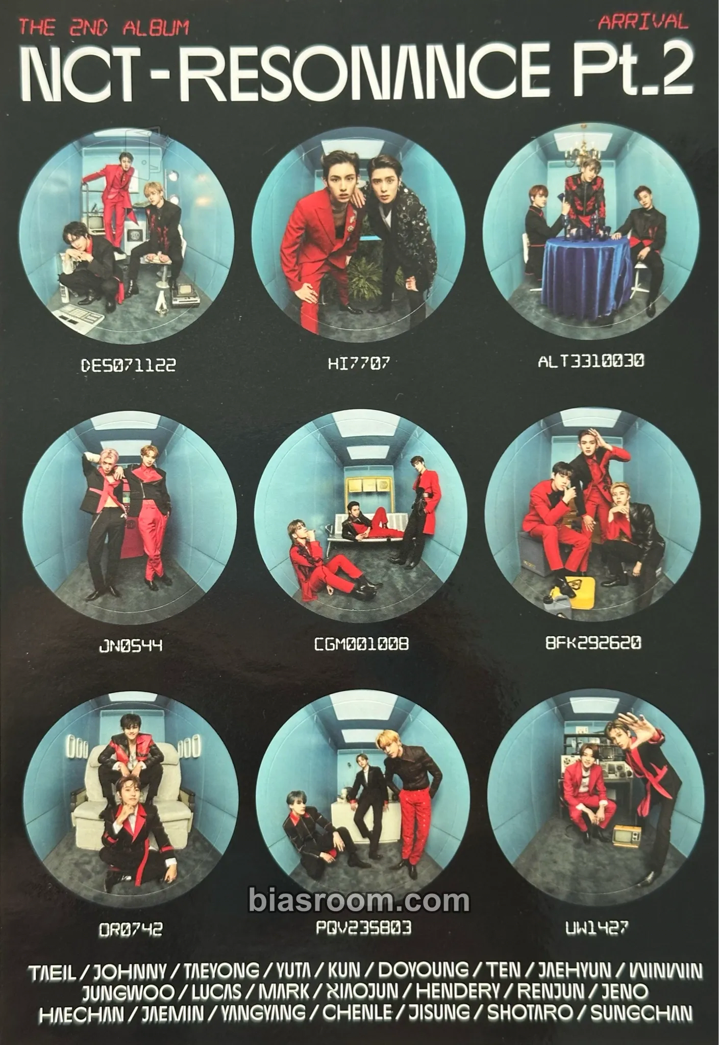 NCT 2020 Resonance Pt.2 Photocard - NCT - NCT K-pop photocard