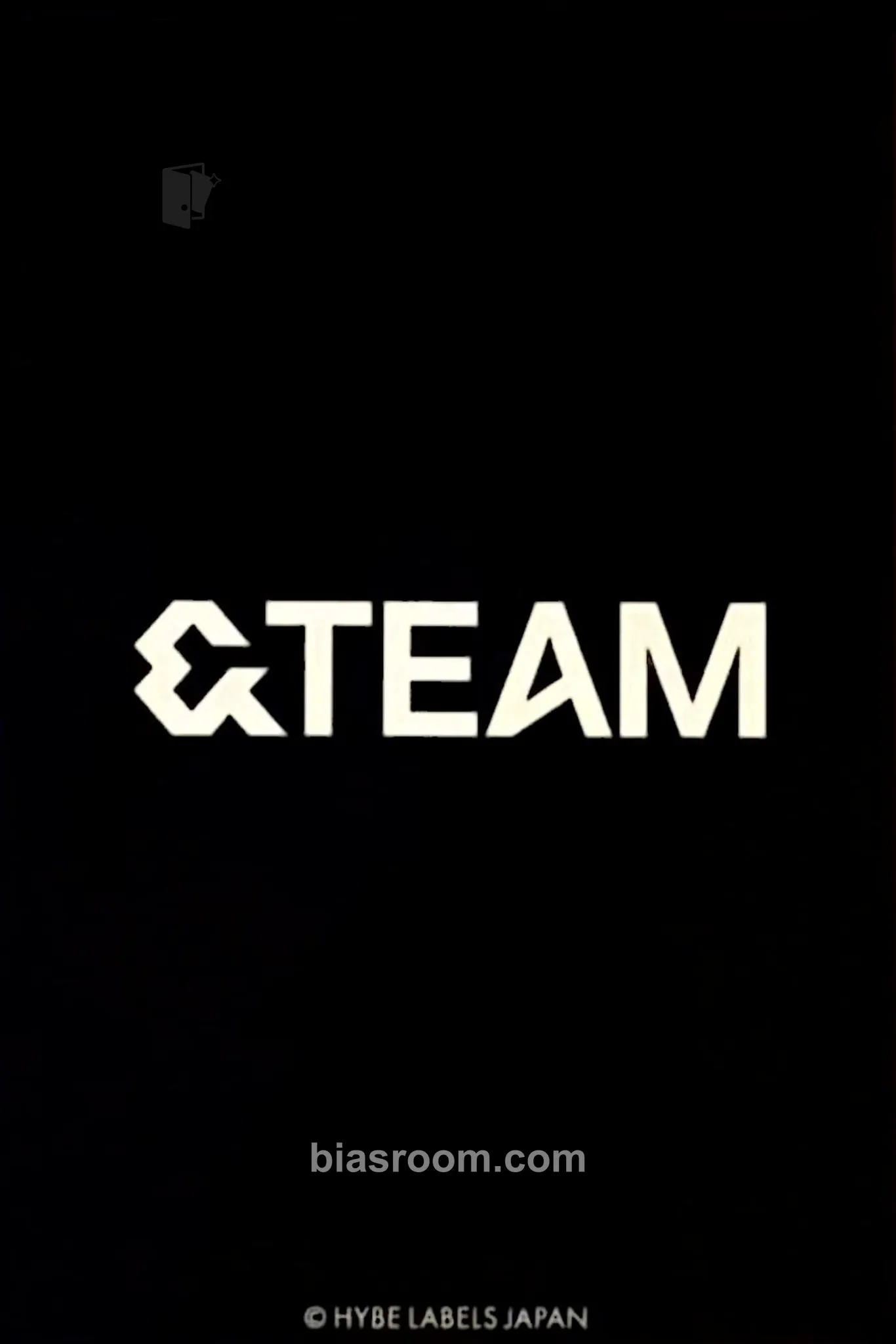 Jo &TEAM Official Logo Merchandise Photocard - &TEAM | Bias Room