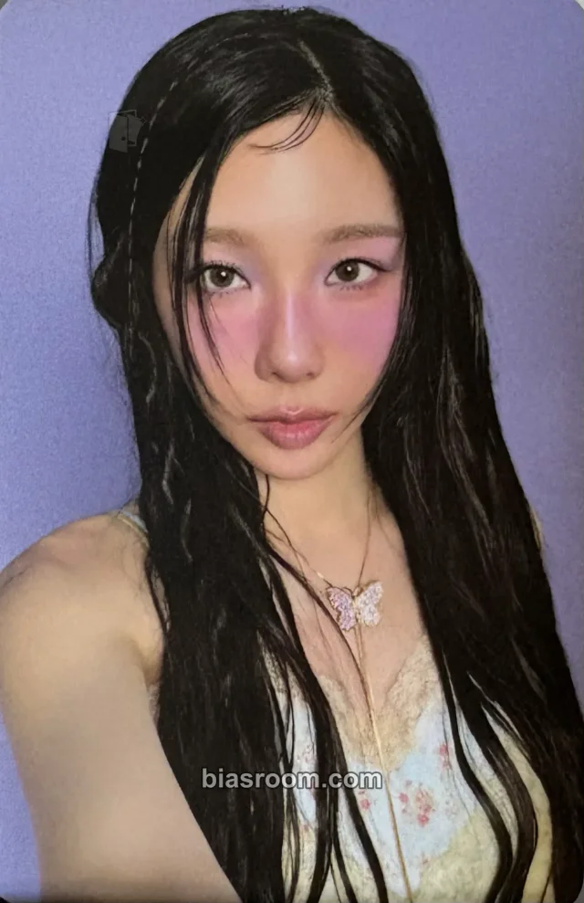 Taeyeon - Taeyeon - Lapse, Time Timeless Event purchase benefit 10th anniversary merch photocard