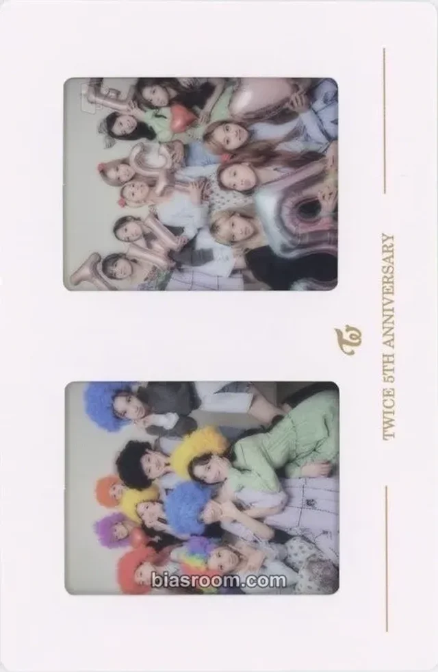 TWICE - ONCE WITH TWICE (5th Anniversary) Event translucent horizontal