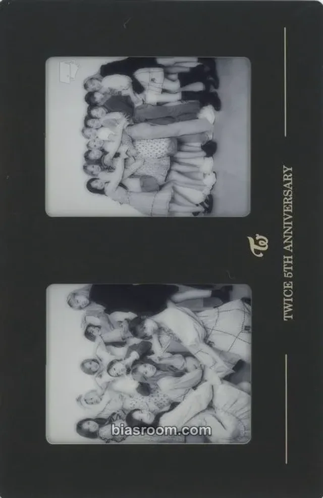 TWICE - ONCE WITH TWICE (5th Anniversary) Event horizontal translucent