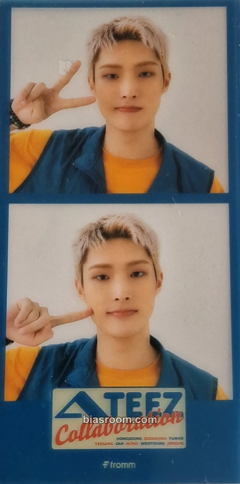 Mingi Wonderwall Merchline Photocard - ATEEZ - ATEEZ K-pop photocard