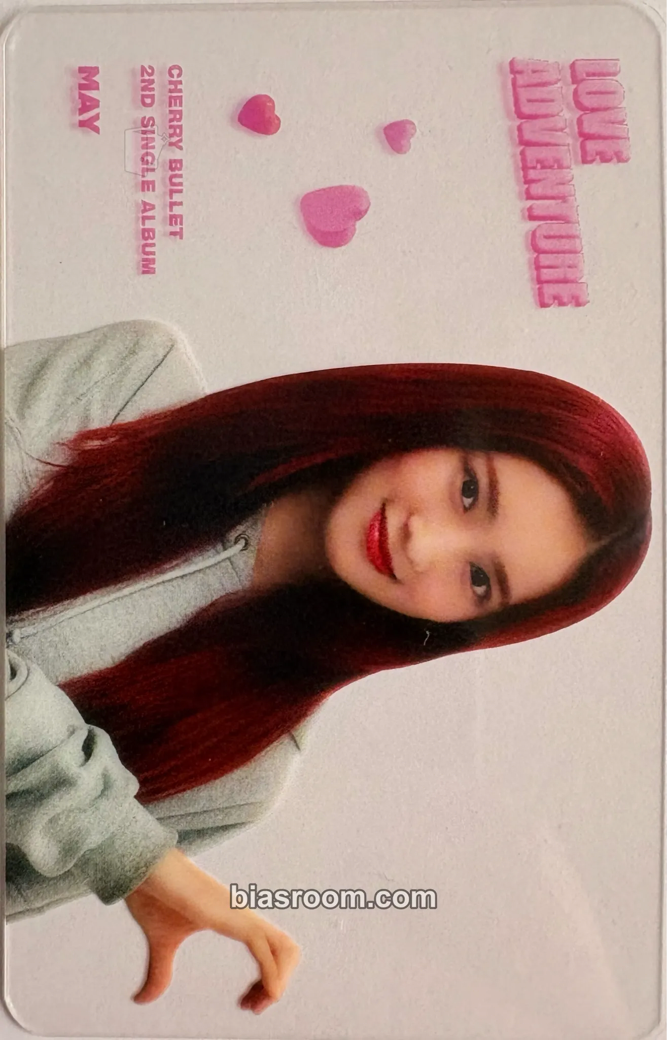 May Love Adventure Photocard - Cherry Bullet - Cherry Bullet K-pop photocard