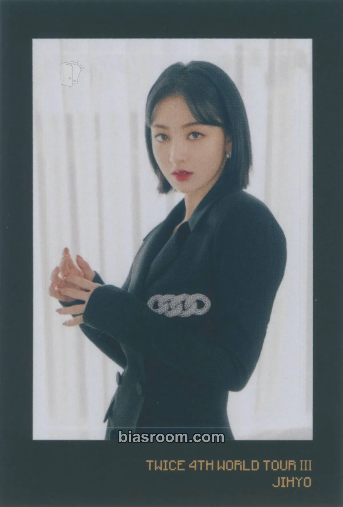 Jihyo TWICE 4th World Tour III Photocard - TWICE - TWICE K-pop photocard