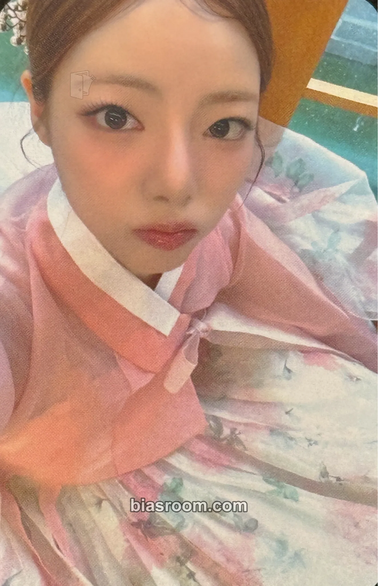 Na Goeun RBW Cafe Photocard - PURPLE KISS - PURPLE KISS K-pop photocard