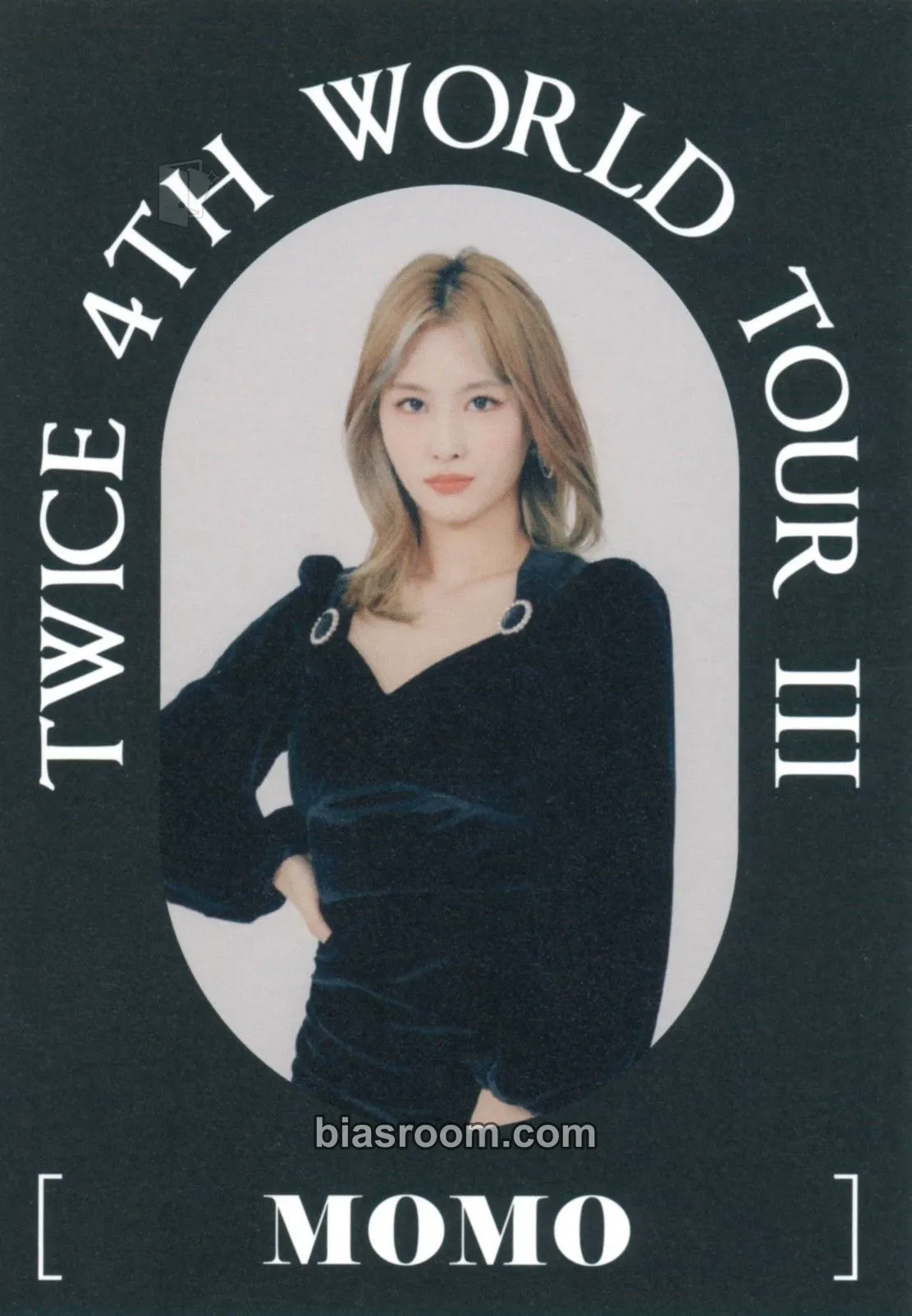 Momo TWICE 4th World Tour III Photocard - TWICE - TWICE K-pop photocard