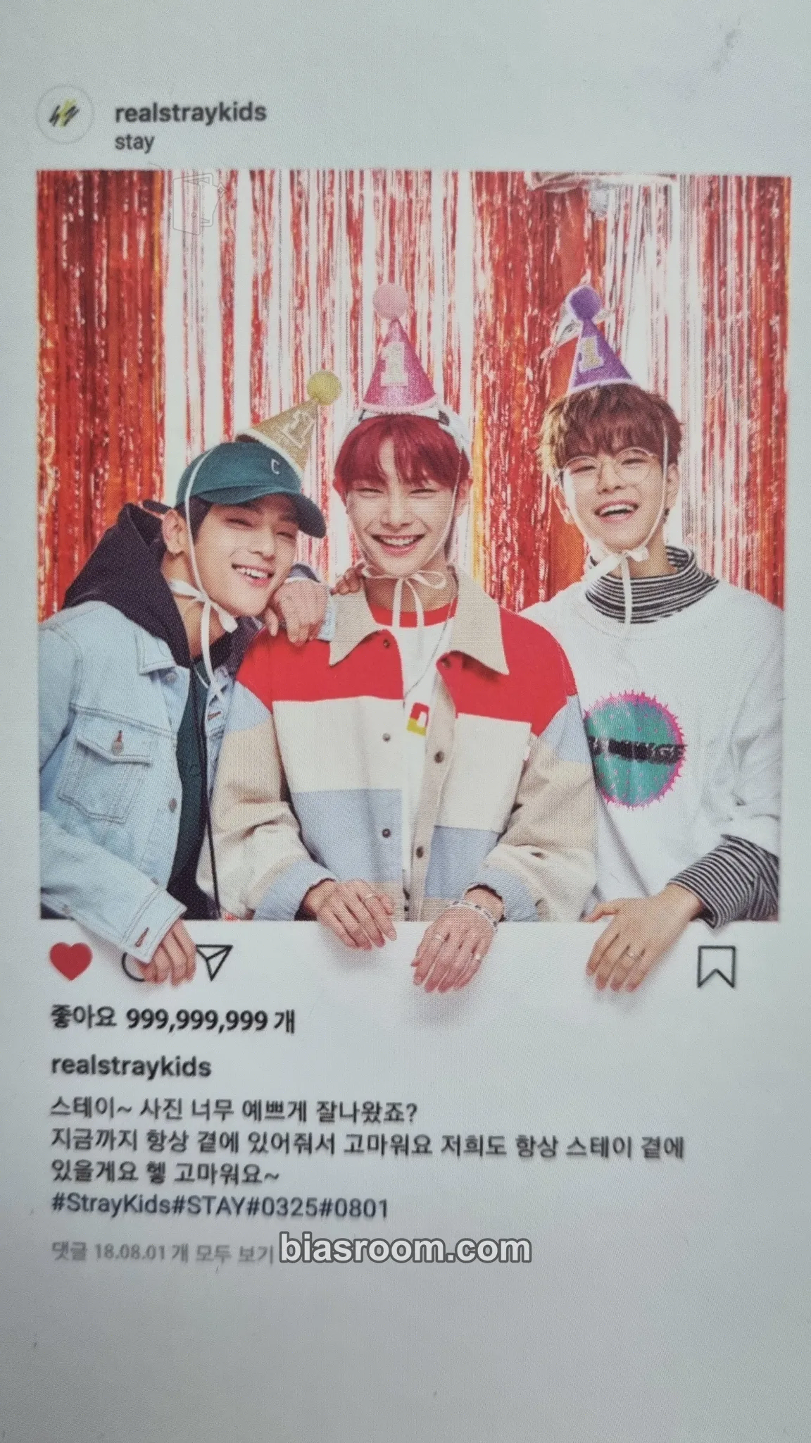 Hi-STAY Tour in Korea Photocard - Stray Kids - Stray Kids K-pop photocard