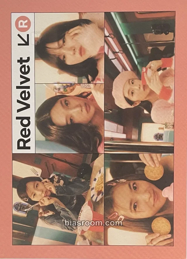 Red Velvet - 2021 Winter SMTOWN : SMCU EXPRESS Album postcard album inclusion
